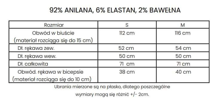 Sweter damski OLAVOGA EMIKO 2023 S M beżowy czarny  premium