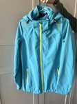 kurtka softshell sportowa błękitna niebieska jesienna przejściowa M 38