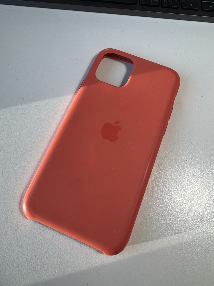 Oryginalne etui Apple Silicone Case Orange iPhone 11 Pro