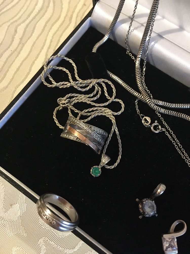 Серебро 925 , натуральный камень