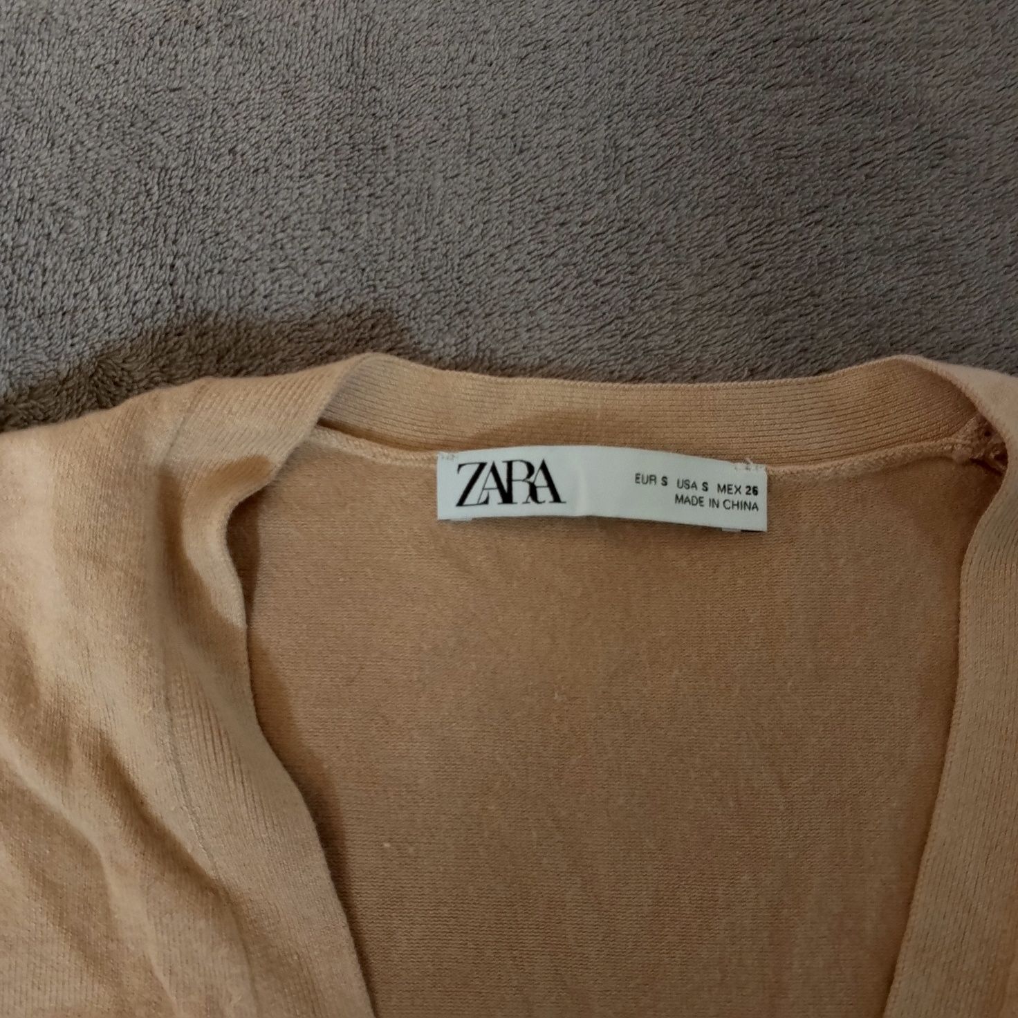 Zara kamizelka dzianinowa