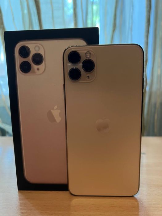 Iphone 11 Pro Max в золотистом цвете