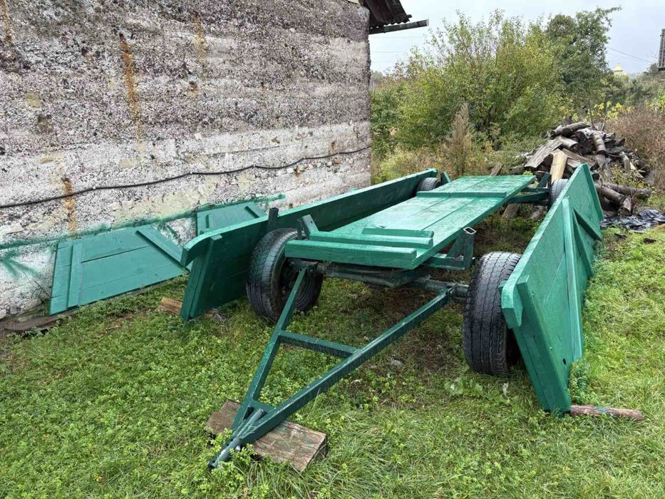 Трактор т40 з прицепом
