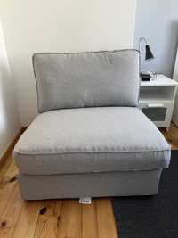 KIvic sofa fotel rozkładany IKEA plus zapasowe pokrycie