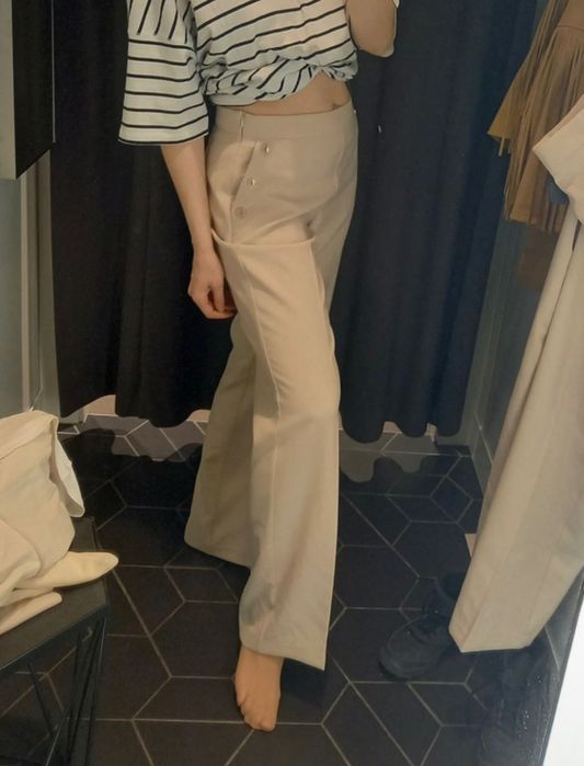 Eleganckie szare spodnie