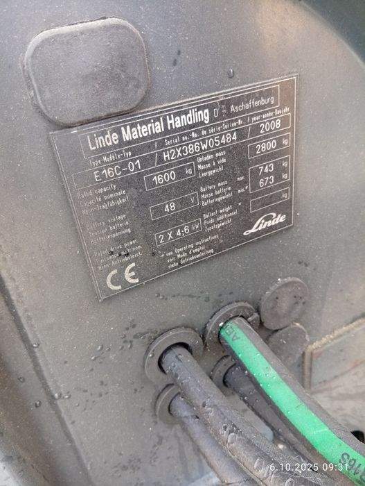 Linde e16c e20 h16 H20 e16p
