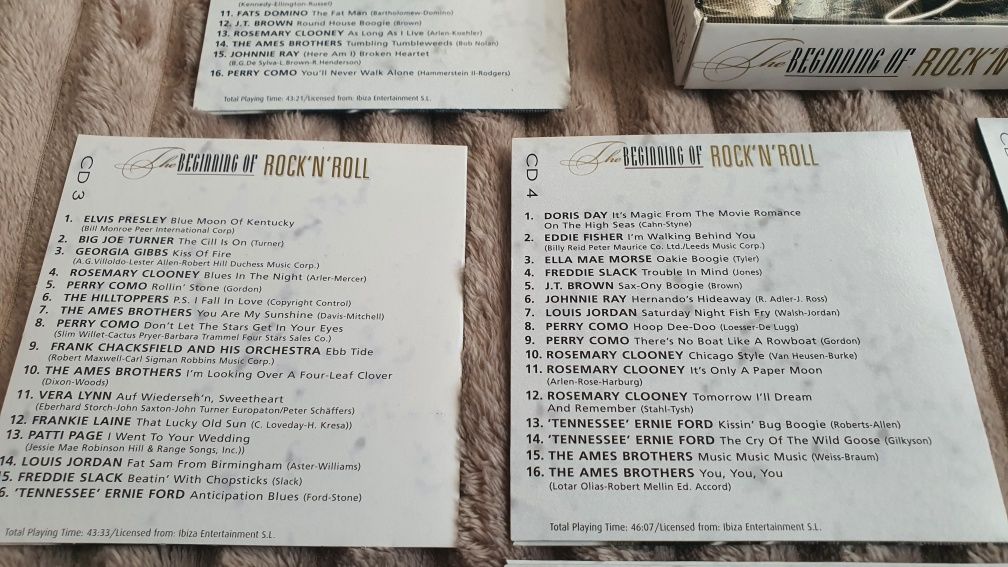The Beginning of Rock'n' ROLL  Zestaw 10 CD !! Idealny stan !