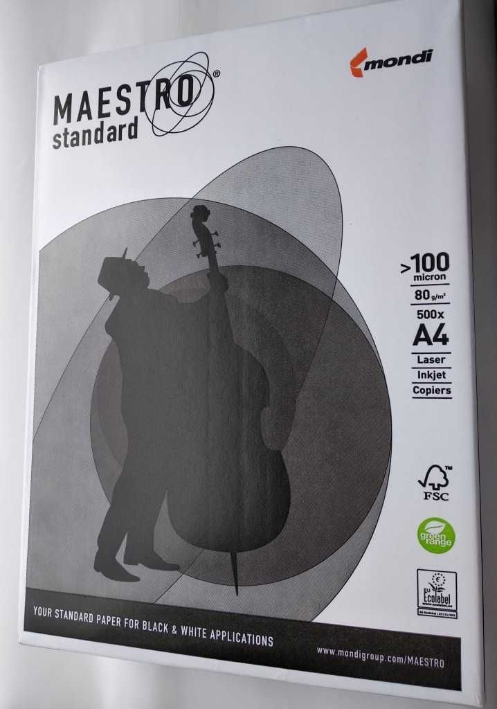 Офисная Бумага А4 Mondi Maestro Standart 80г/м2 (500л). Словакия