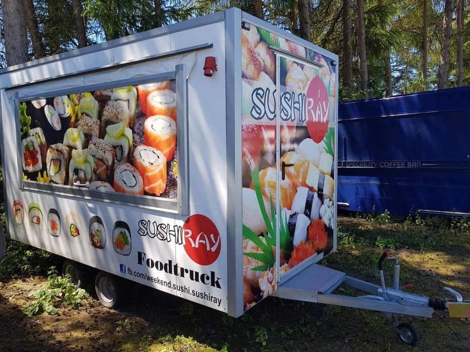 Food truck przyczepa. Zarejestrowana OC przegląd