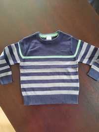 Sweter 92, sweterek chłopięcy 1,5-2 lata, F&F chłopiec