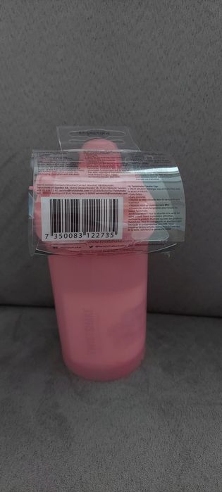 Twistshake różowy kubek niekapek nowy 8+ 300 ml