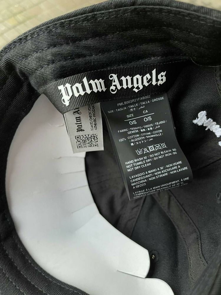 Оригінальна бейсболка Palm Angels з вишитим логотипом