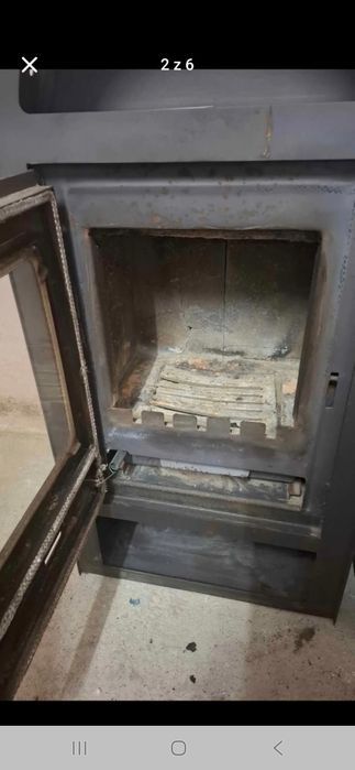 Piec kominek koza