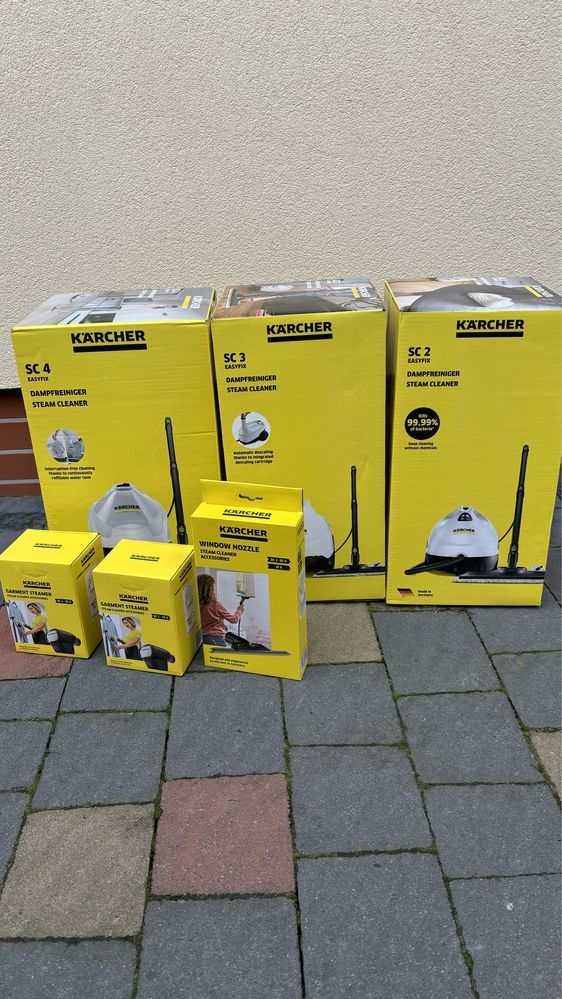 Модель 2025 Karcher sc2 easyfix sc3 пароочисник sc4 пароочиститель