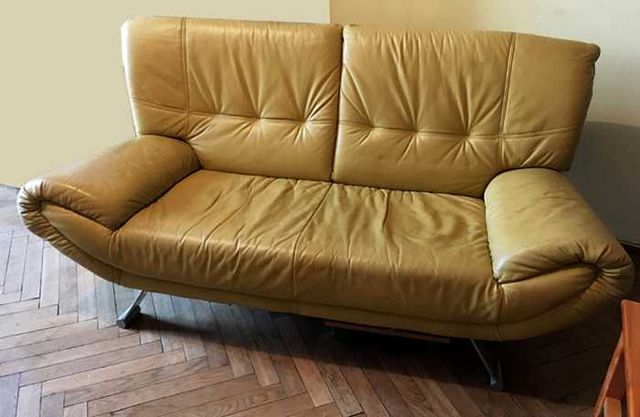 PILNIE Sofa skórzana / skóra naturalna  - sprzedam