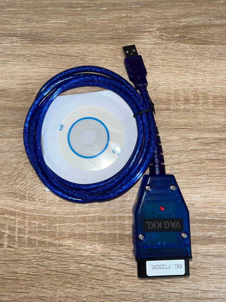 Адаптер для автодіагностики VAG-COM KKL 409.1 USB