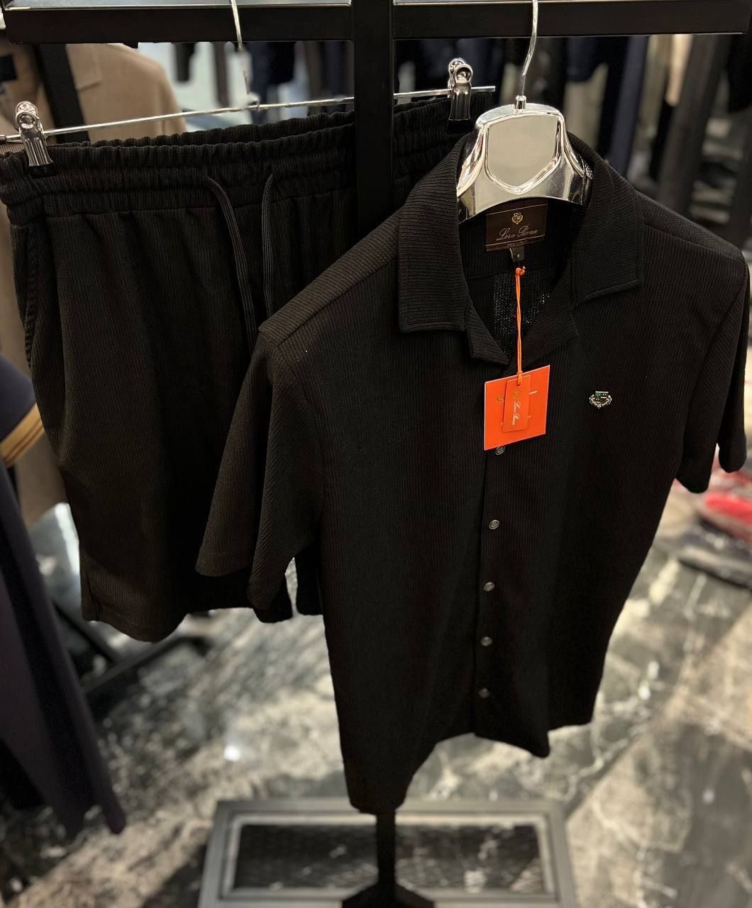 Loro Piana сорочка шорти жаккард