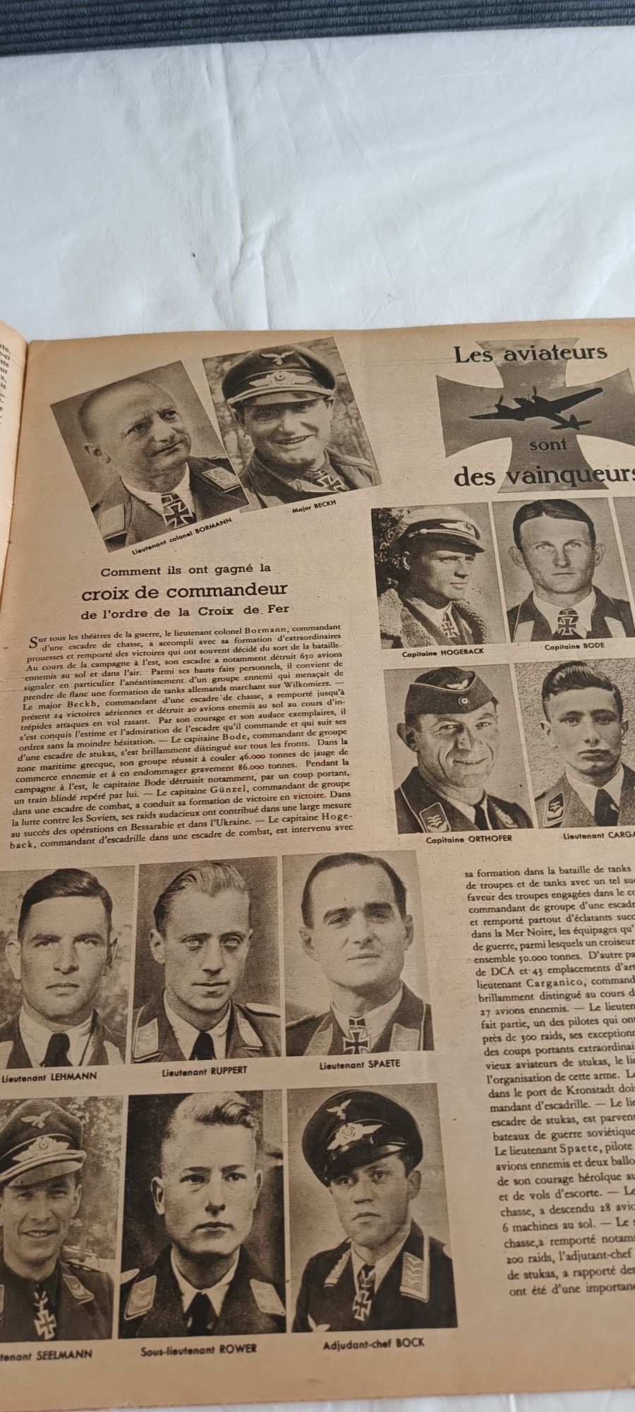 Stara gazeta Adler 1942r