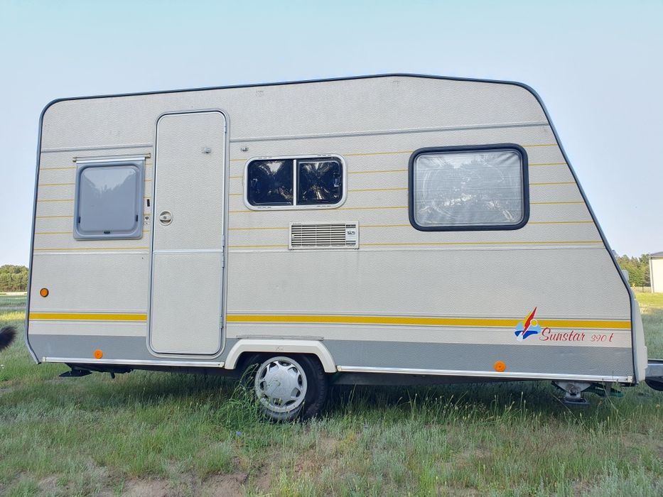 Przyczepa kempingowa Sterckeman Sunstar 2001r 2x Przedsionki Dmc 900kg