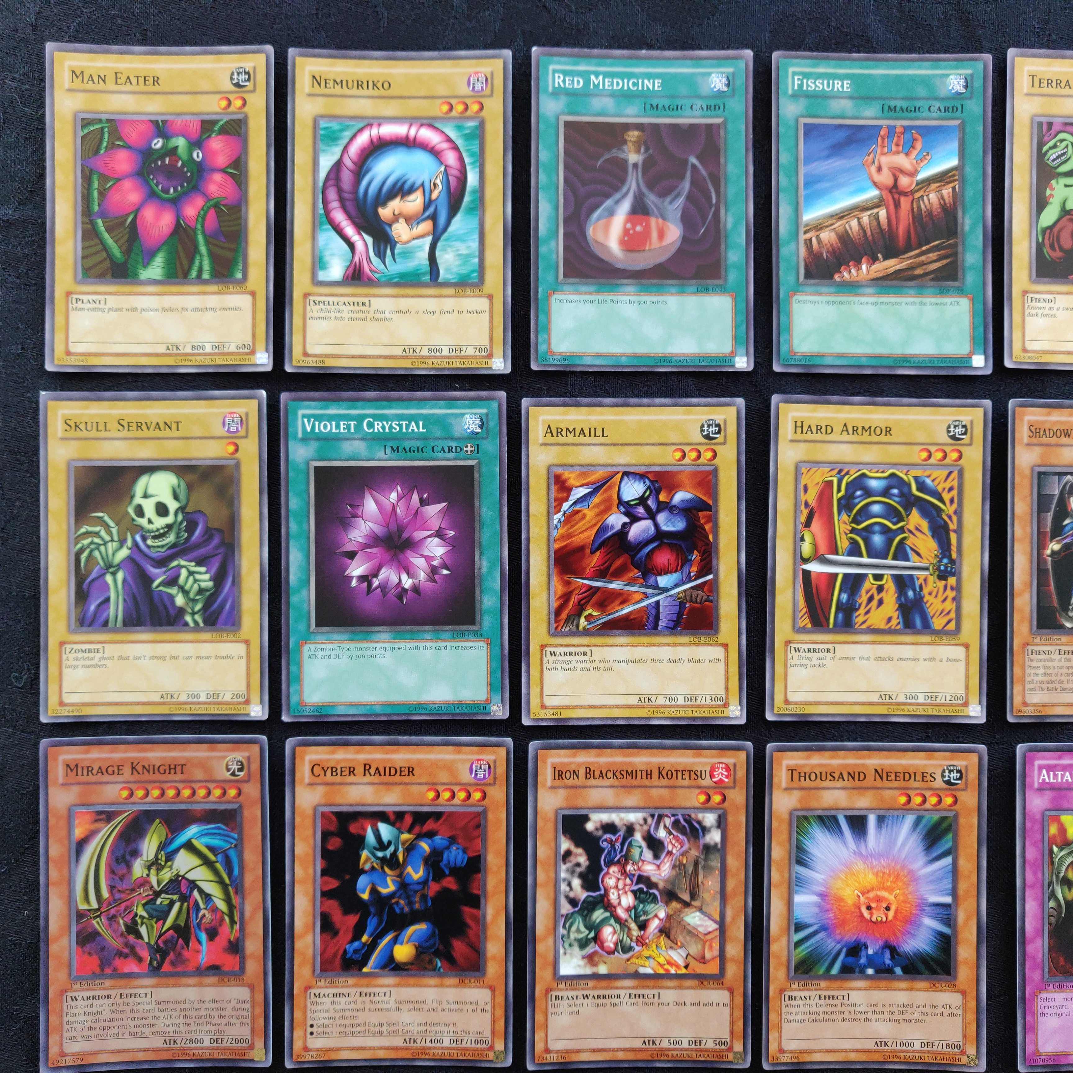 Cartas avulsas Yu-Gi-Oh