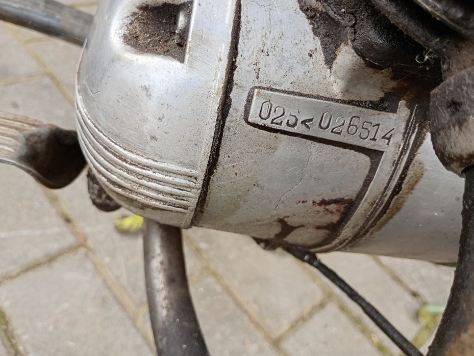 Silnik 025 motorynka Komar Romet dwubiegowy