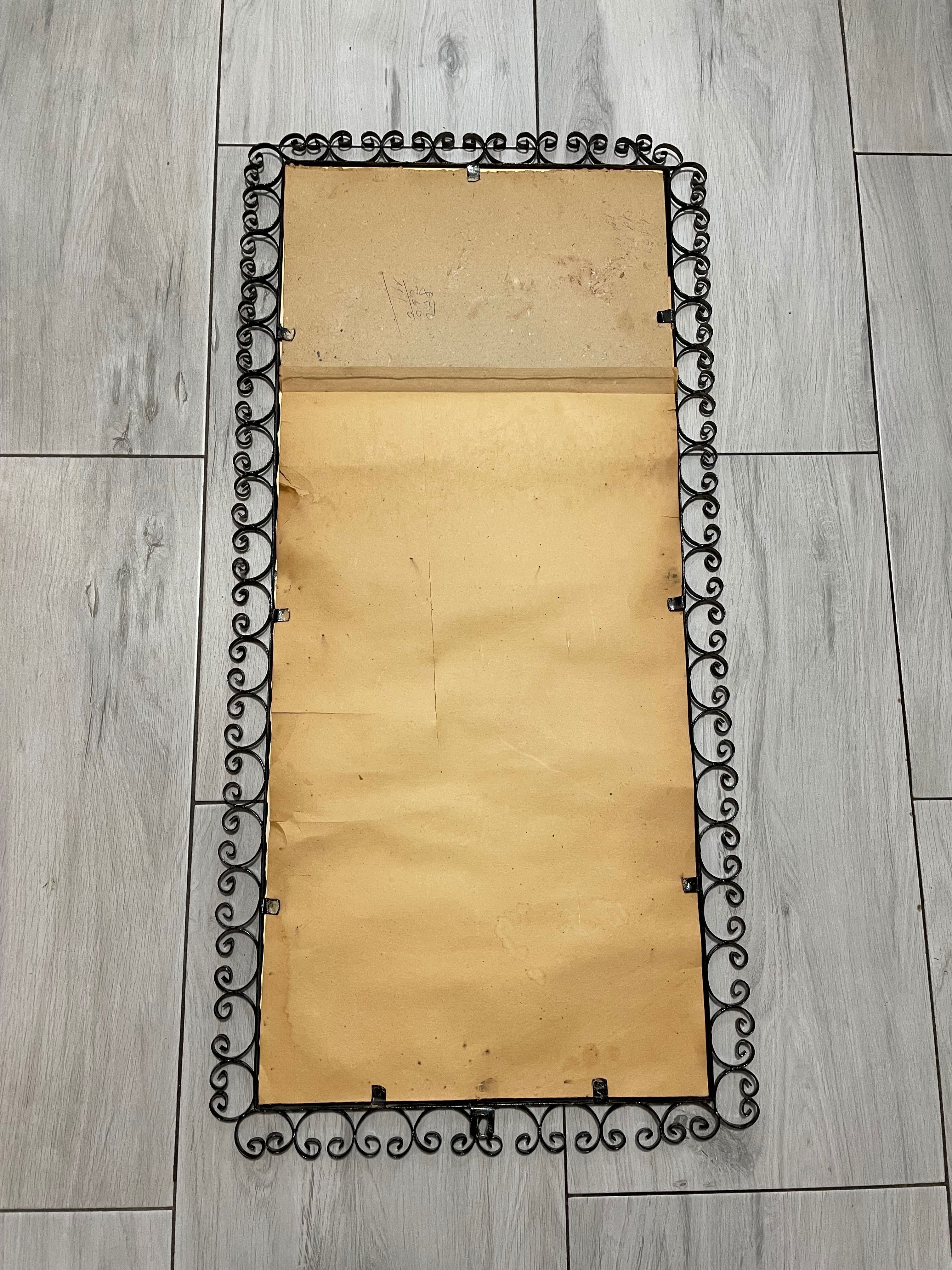 Lustro w ramce 42/87cm