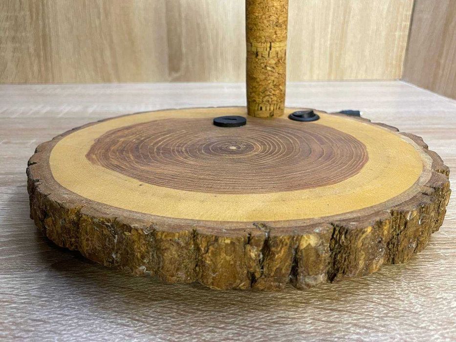 Настольная лампа ручной работы с работой от сети и источника питания