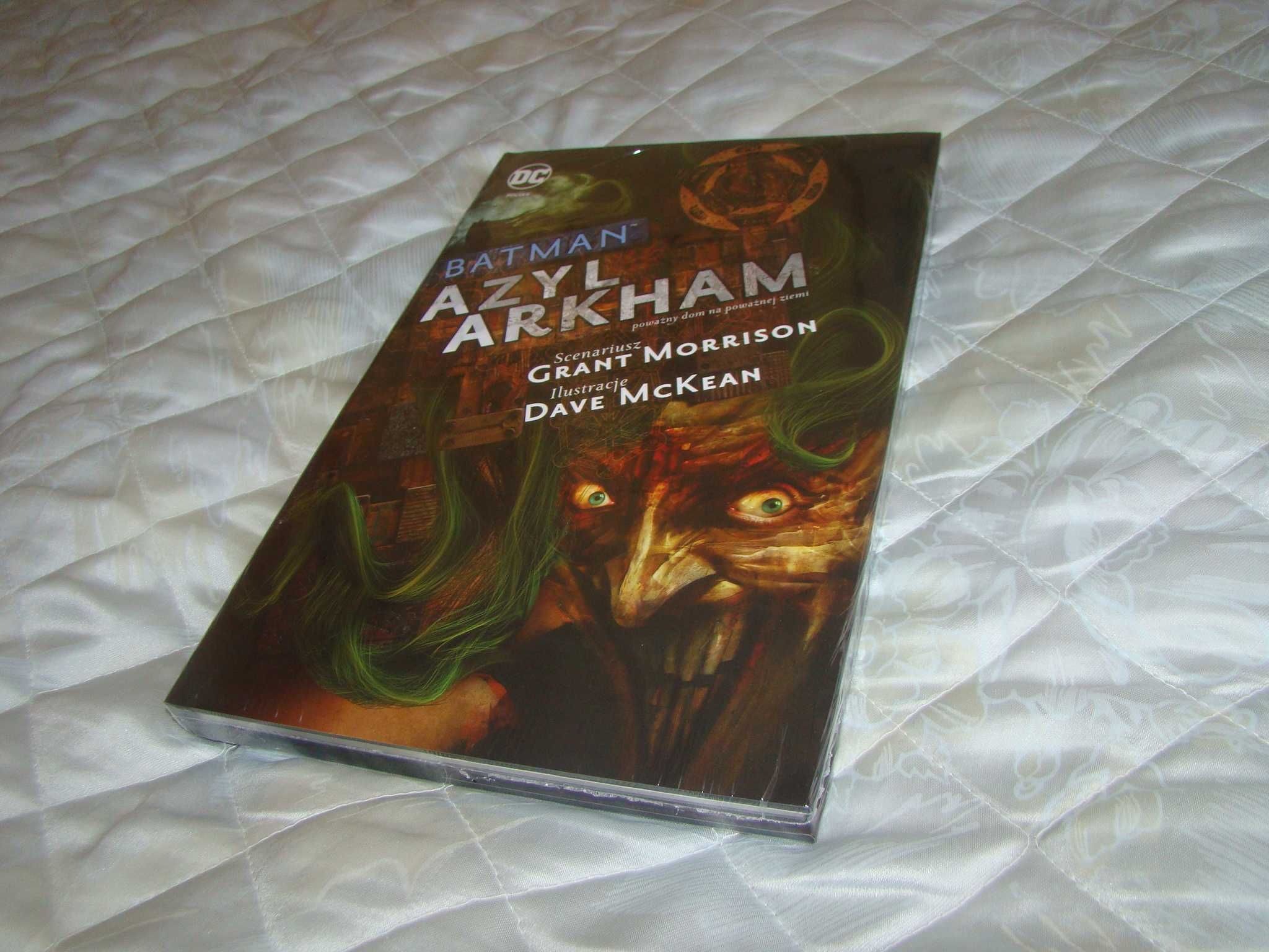Batman Azyl Arkham DC Deluxe komiks egmont (folia)