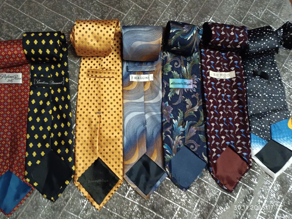 Краватки чоловічі 100% шовк