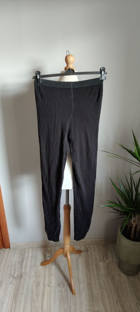 Grube kalesony legginsy termoaktywne męskie Aclima rozmiar XL merino