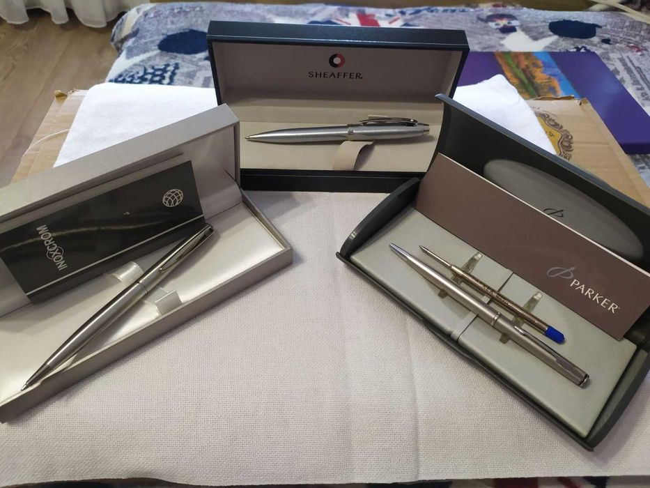 Ручка  PARKER & INOXCROM & SHEAFFER. Нова.  Ціна 850 грн за кейс.