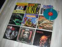płyty winylowe-sacred reich,slayer,spultura.karcer,hammer,sexbomba