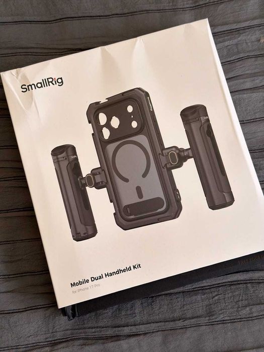 SmallRig Mobile Dual Handheld Phone Cage Kit for iPhone 17 Pro