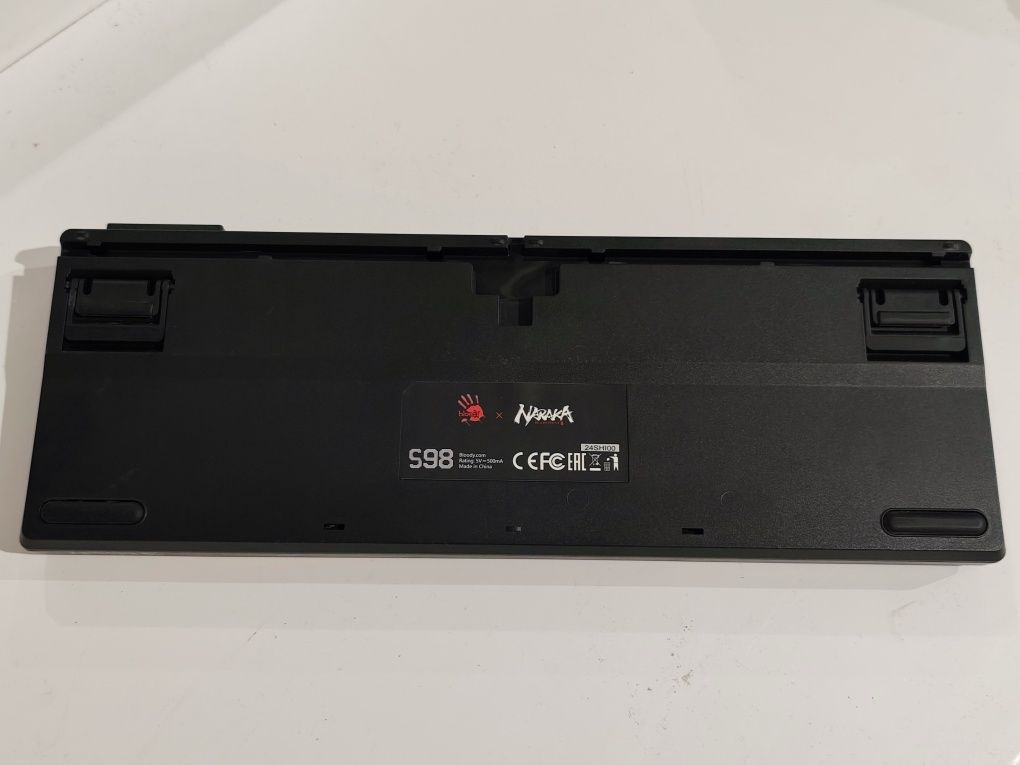 Клавіатура A4Tech Bloody S98 Naraka BLMS USB Black/White/Red