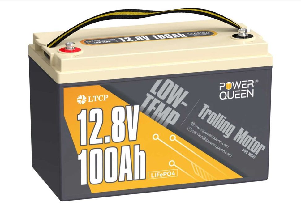 Акумулятор Power Queen [LOW-TEMP] 12.8V 100Ah LiFePO4