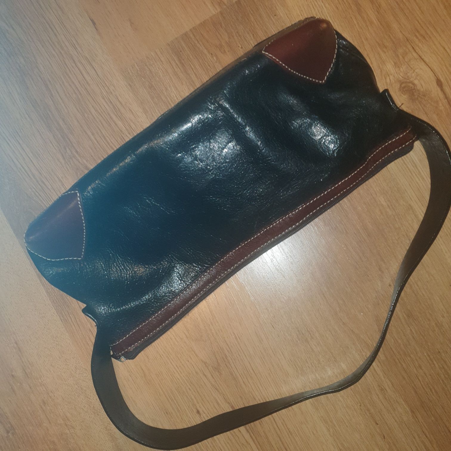 Skórzana torebka Lamato jak nowa