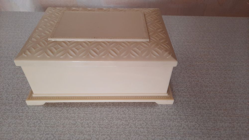 Шкатулка Карболитовая 50-е годы Клеймо Большая