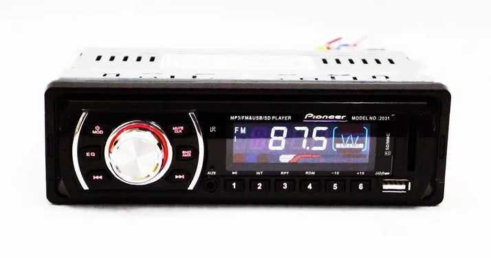 Автомагнітола Pioneer 2031 1DIN 4х50W FM/USB/SD/MMC/MP3/AUX з пультом