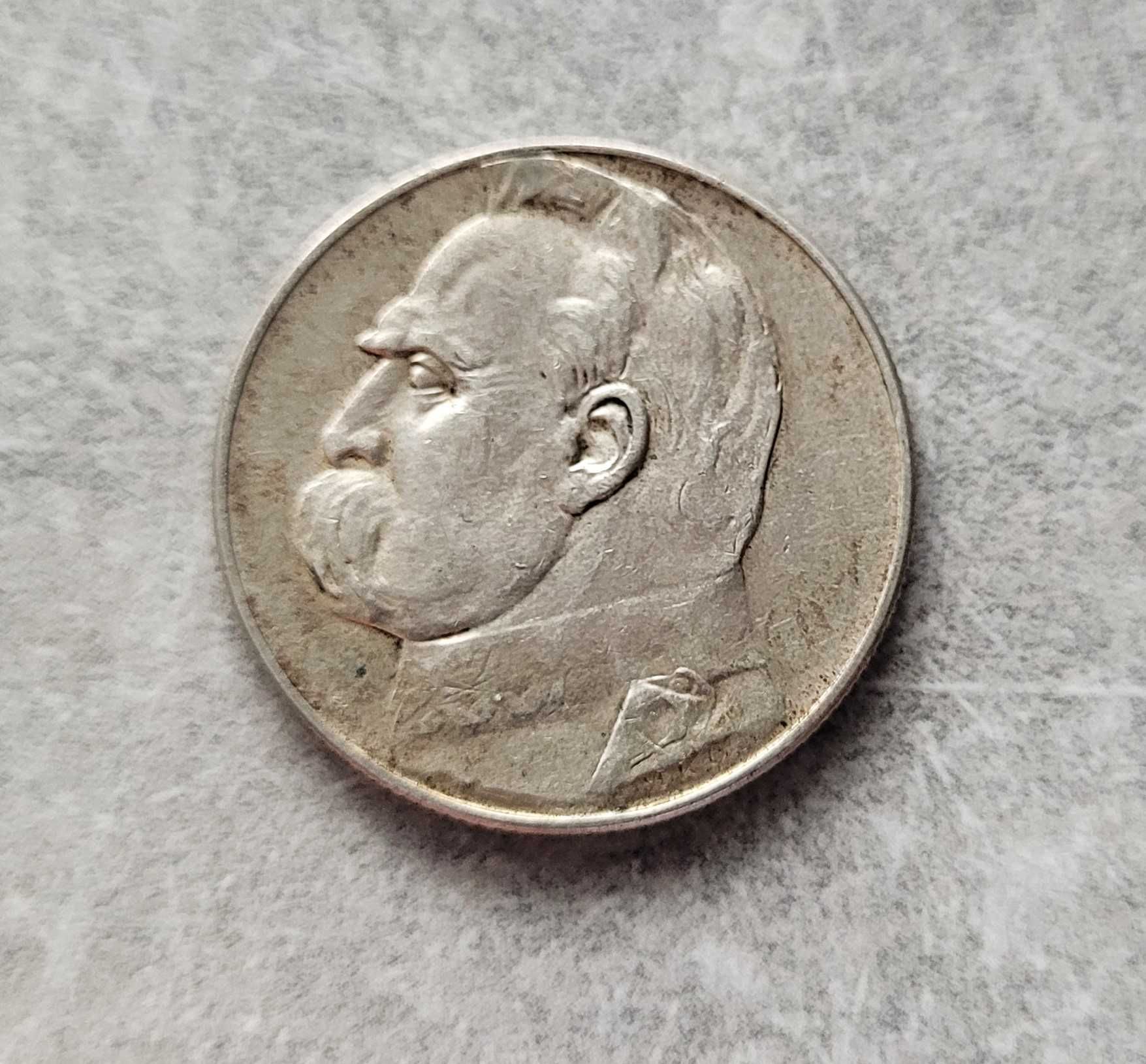 70) POLSKA II RP srebro - 5 Złotych - 1935 r.