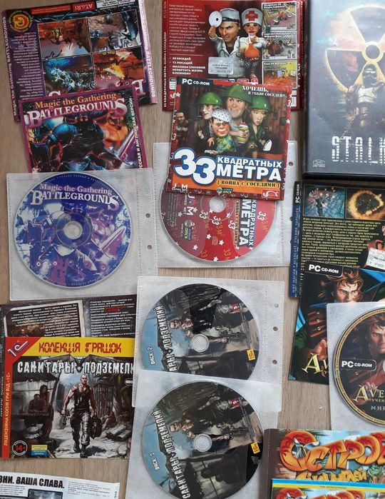 cd dvd диски с играми stalker в тылу врага продажа одним лотом 600 грн