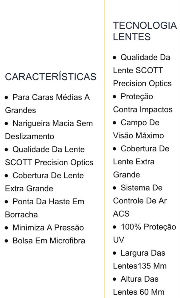 Óculos Originais SCOTT Shield Compact White Mate Red Chrome/Cat3.