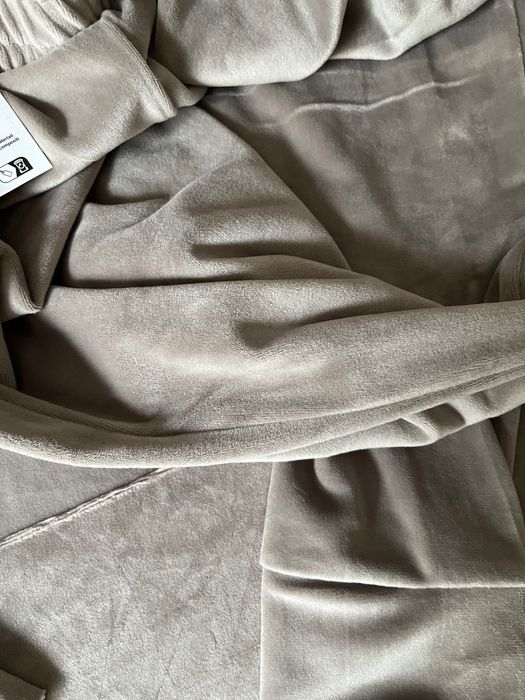 nowy komplet/dres welurowy S