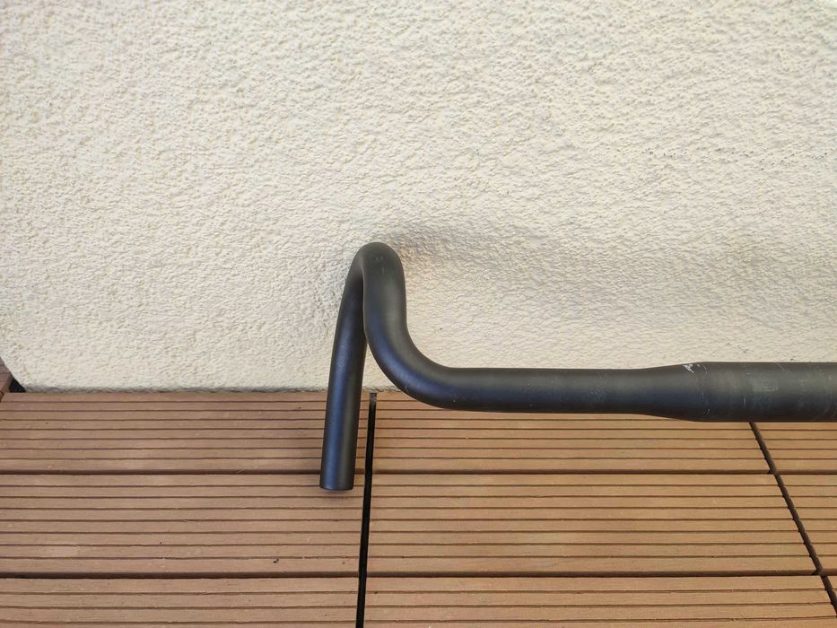 Kierownice gravelowe 420mm szerokości, drop 130mm, reach 95mm - 2 szt