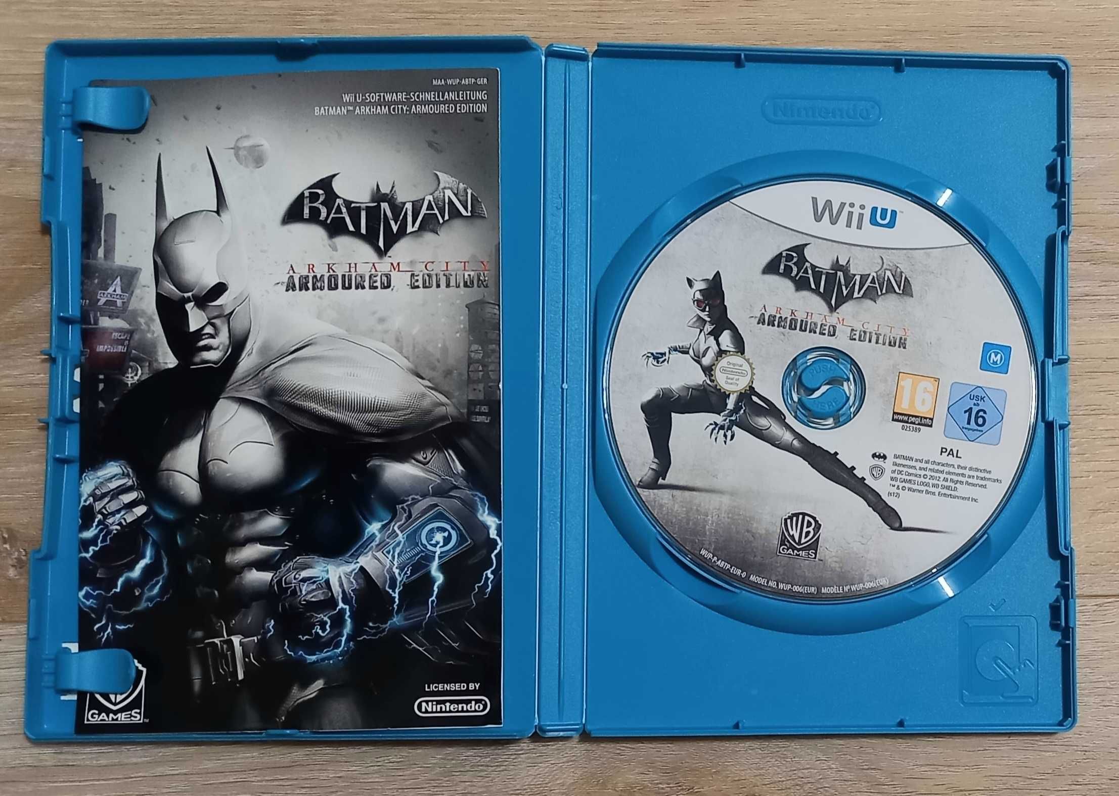 Wii U Batman Arkham City Armoured Edition PAL