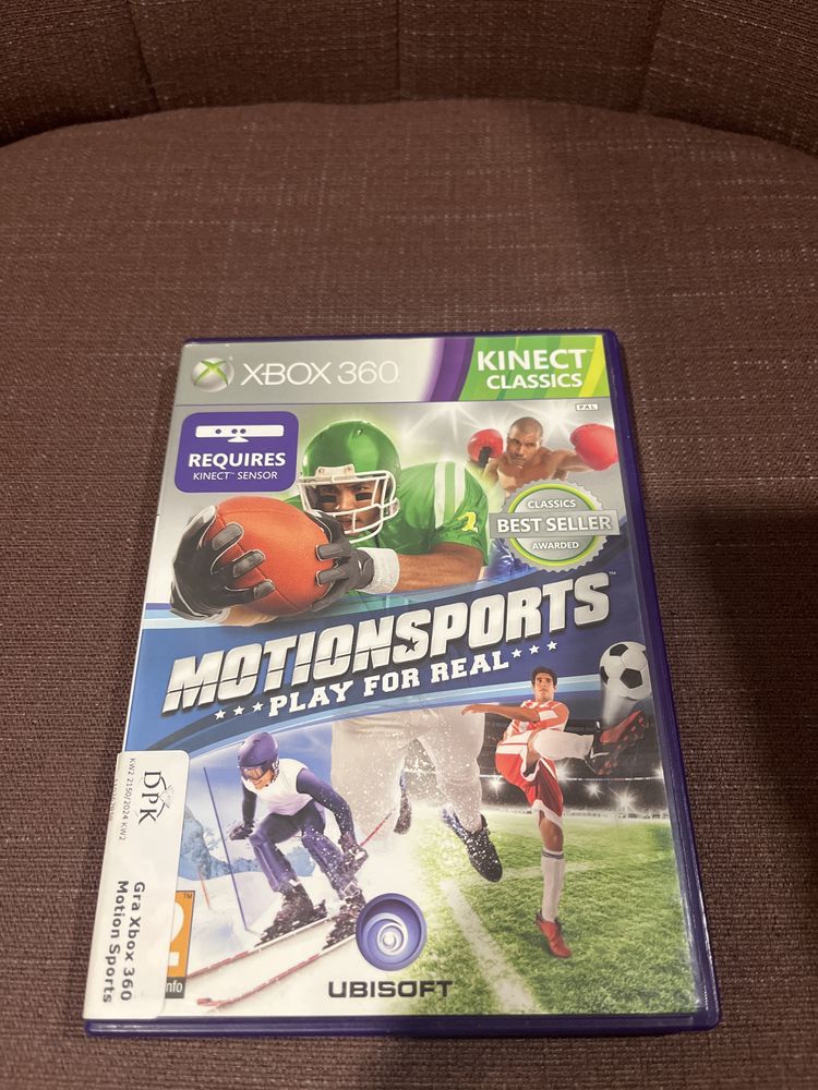 Gra xbox 360 Motionsports