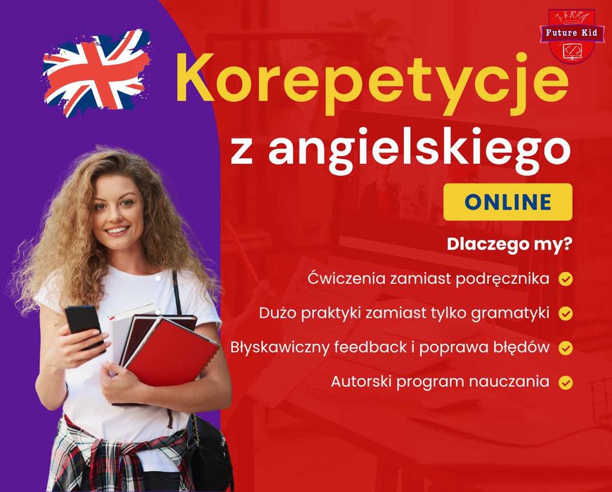 Korepetycje z języka angielskiego Speak English!