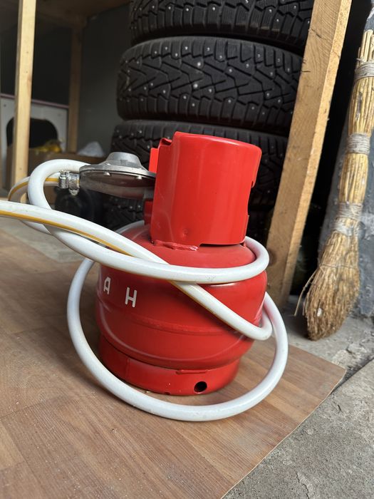 Газовый балон с редуктором