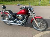 Zadbane Kawasaki VN 800 Vulcan