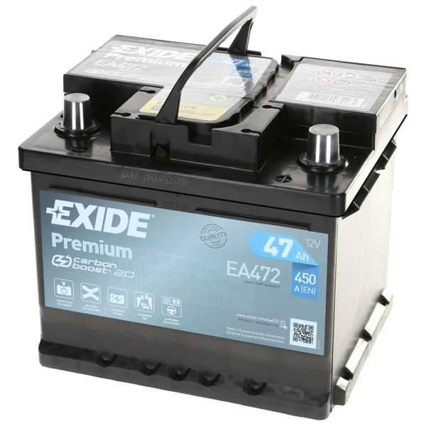 Akumulator Exide EA472 47Ah 450A Premium Pogotowie Akumulatorowe Radom