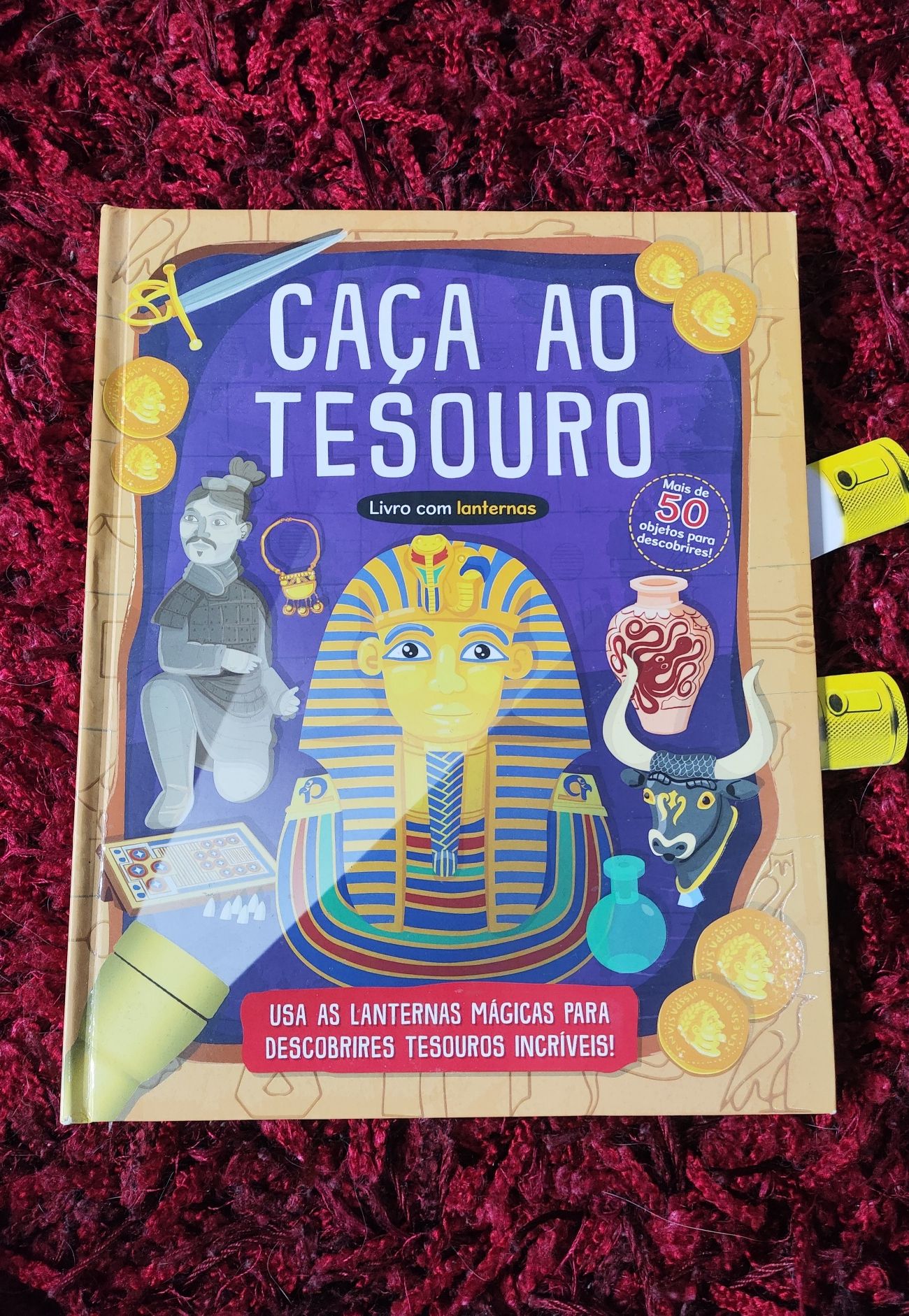 Livro Caça ao Tesouro - Antigo Egito